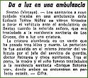 Da a Luz en Ambulancia. 8-1972.